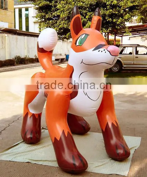 Inflatable huge dog/lovely design big dog/low price inflatable animal