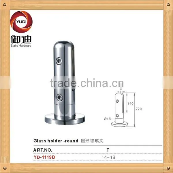 framless glass spigot for outdoor swimming pool balustrades