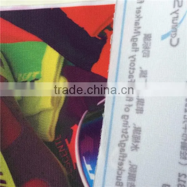 235g matte mesh polyester fabric for sublimation printing