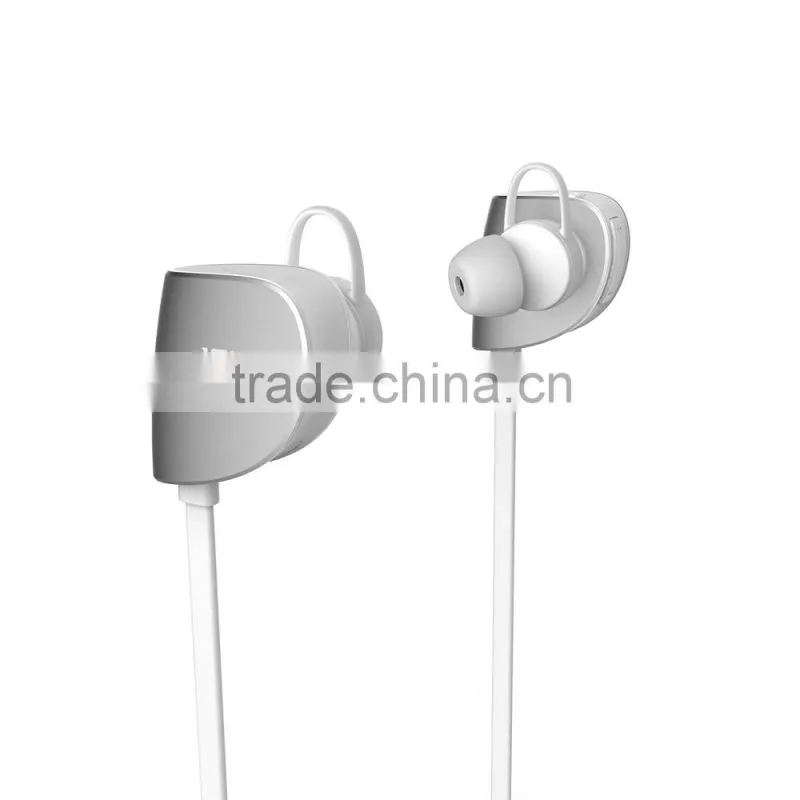wireless Sport mini bluetooth 4.0 neckband headset for mobile with RoHs CE FCC