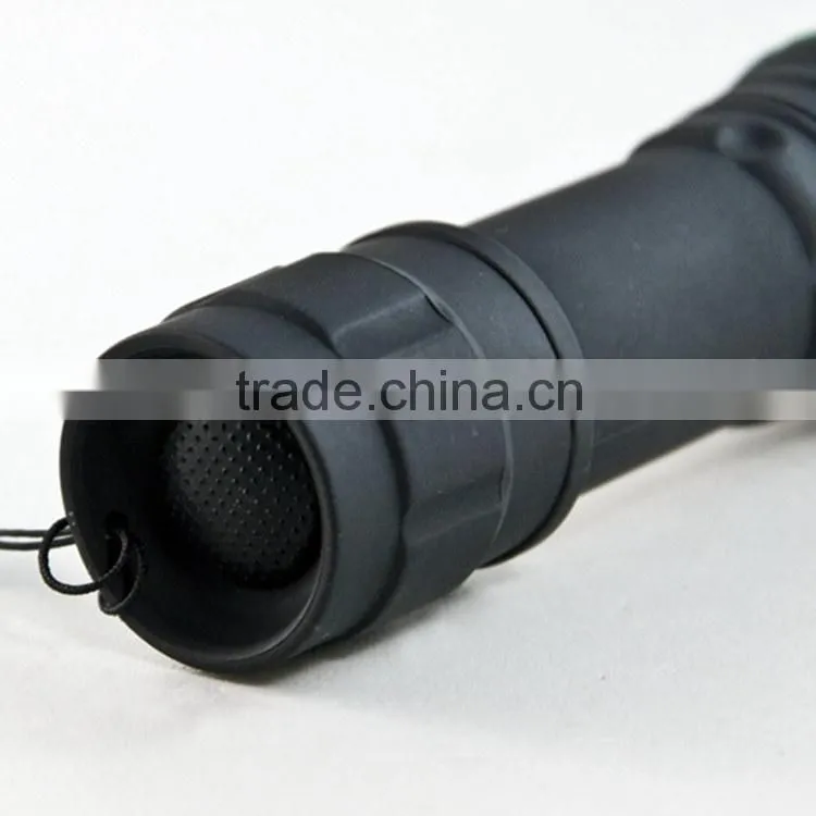1W powerful led with 3AAA batteries Zoom flashlight