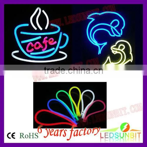 High quality colorful mini pool table neon sign