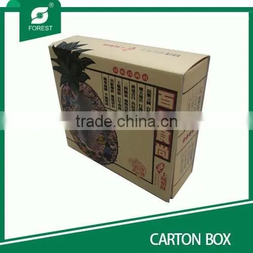 Pineapple white board carton box packaging box