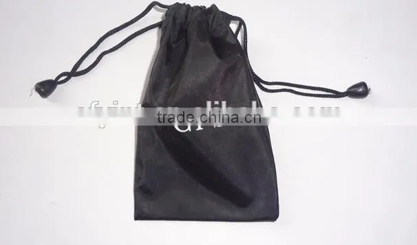 satin bags with ribbon drawstring