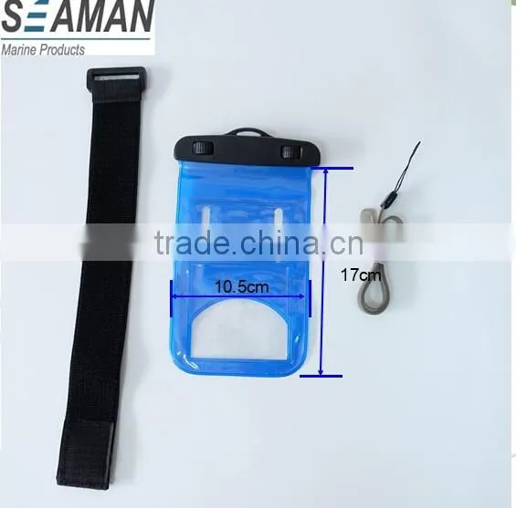 Waterproof Cell Phone Dry Bag Case for Apple iPhone 6, 6 plus, 5S 5C 5 4S, Samsung Galaxy S6, S5, Galaxy Note 4 3, Windows, HTC