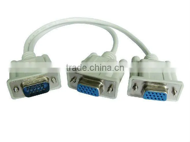 new fashion High speed vga cable,scart to vga converter