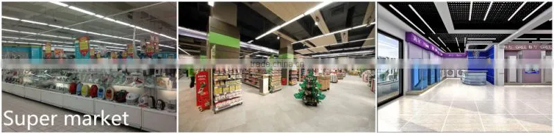 Newest products 40W Black color Super linear light use for Supermarket/Shopping center