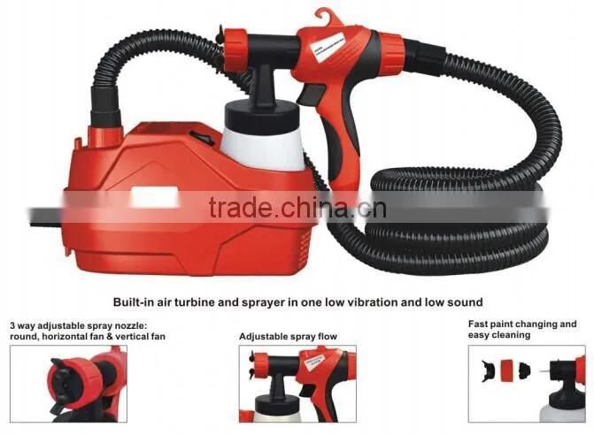 Frankever high quality hot 500w hvlp electric car washing paint spray gun