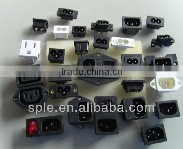 3 pin AC power socket