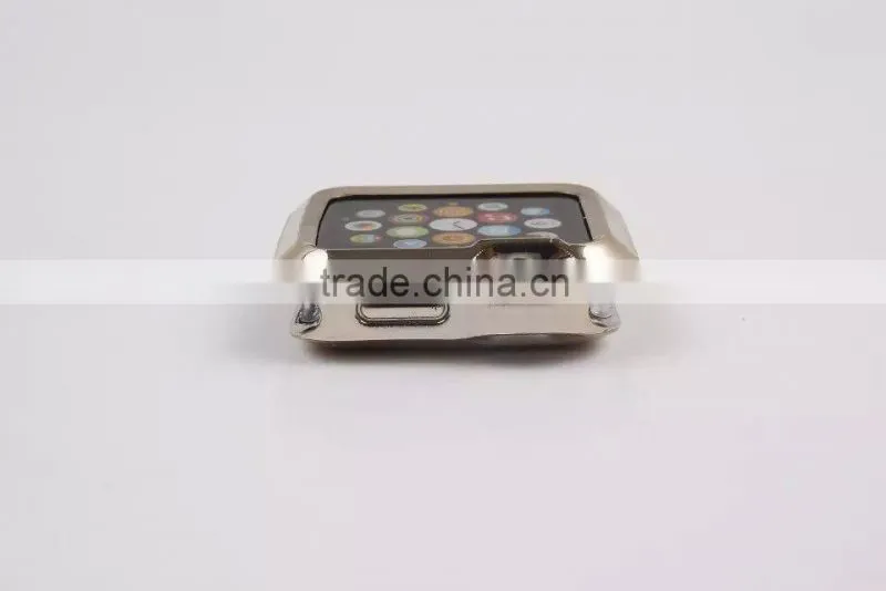 100% perfect fit for apple watch 38mm aluminum Plating pattern case