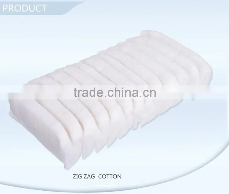 100% Cotton Fabric personal care Absorbent dental cotton rolls Folded