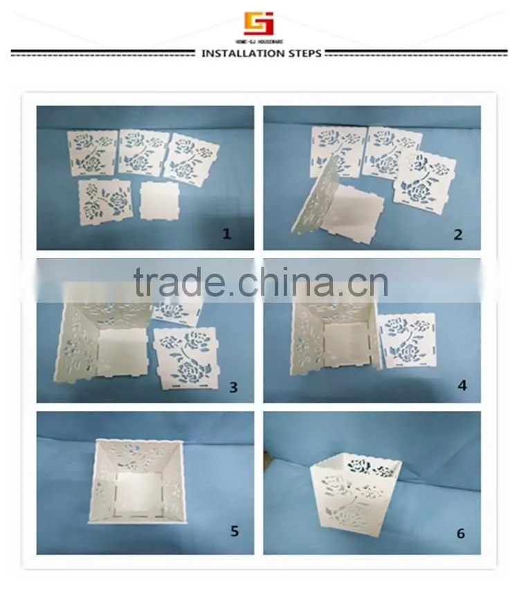 Artificial New Designed Morden Indoor wood Flower Pot From China Direct Manufacturer Wholesale Price