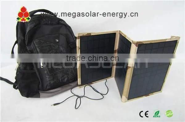 Portable solar panel charger for mobile phone
