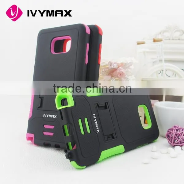 Best selling PC Silicone case cover for samsung note5