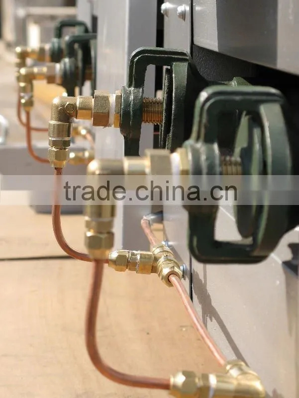 Vertical hydraulic double cylinder fusing kettle