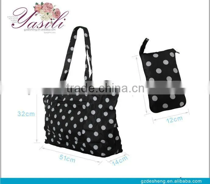 2014 Fasion shopping bags wholesale,folding up tote bag,polyester shopping bag