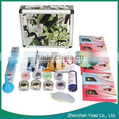 High Grade Professional Eye Lash False Eyelash Extension Kit Full Set Case