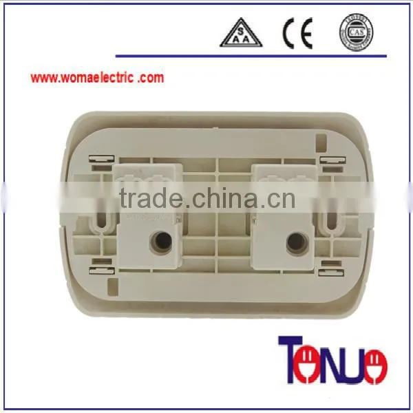 South American 2 gang electrical wall switches brand
