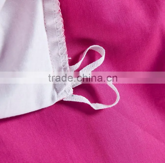 high quality cotton bedding set, embroidery and printing