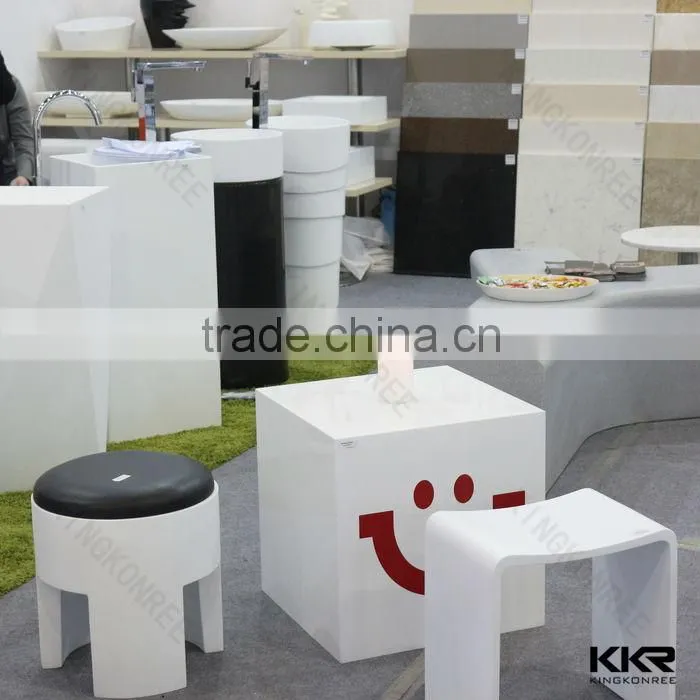Modern shopping mall marble stone benches for sale