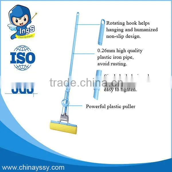 Hot Sale Floor Mops With Disposable Wipes Pva Sponge Mop