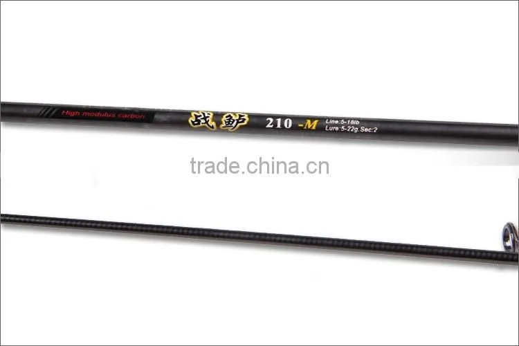 Popular Fishing Rod 2 Section Spinning Carbon Fishing Rod