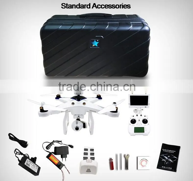 Motion Sensor Auto Follow Flight 25minutes GPS 5.8G drone with HD camera