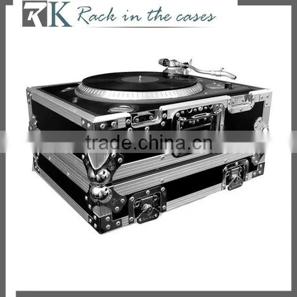 CDJ Workstation 350 / 400 Flightcase For Pioneer CDJ350 / CDJ 400 / DJM400 (black, silver)