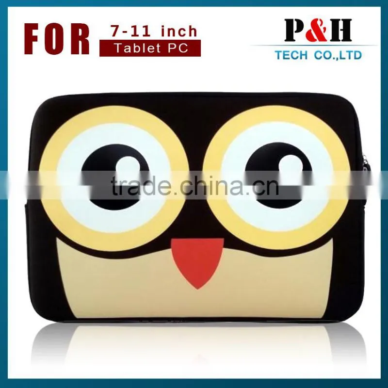15 inch neoprene laptop bag with custom print