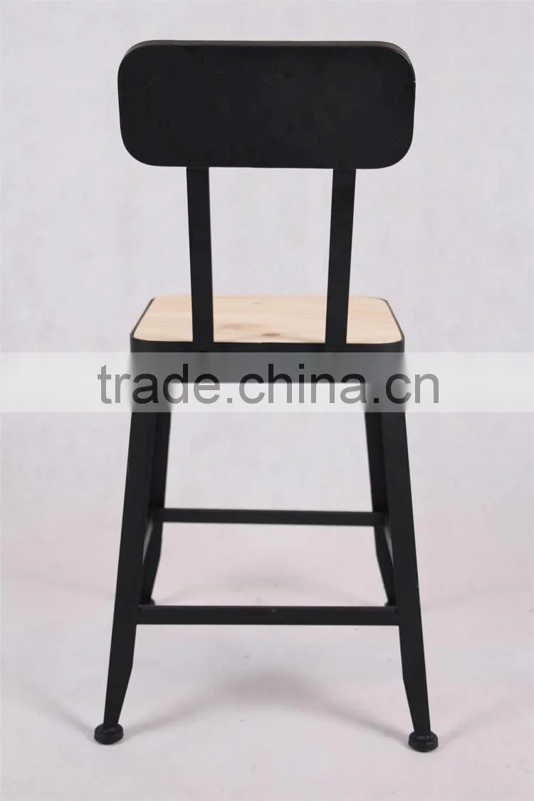 2016 New Design Iron Metal Type Dining Chair Vintage