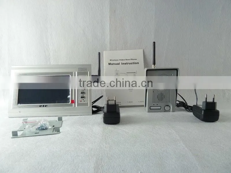 New type 2016 free videos wifi z-wave ip network video door bell with night vision
