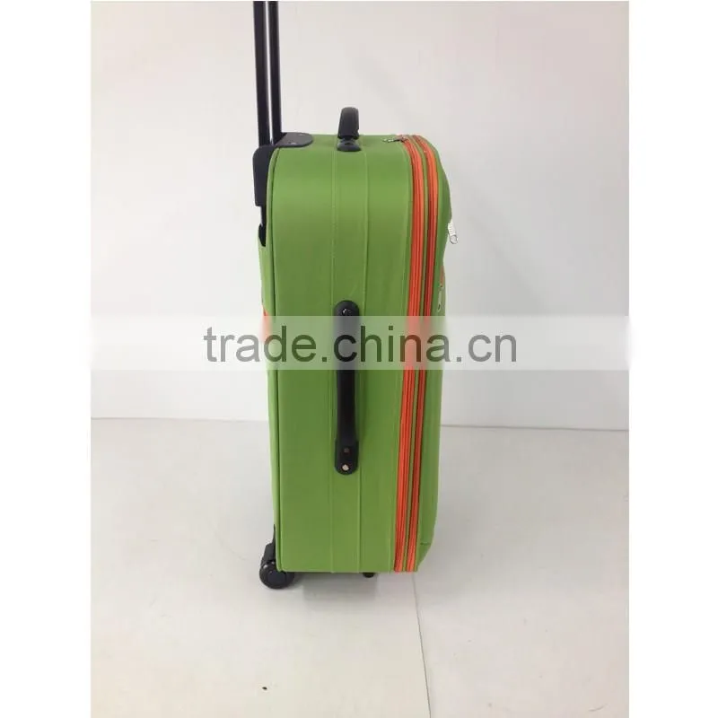 3pcs four wheels soft lugggae sets with spinner lugggae