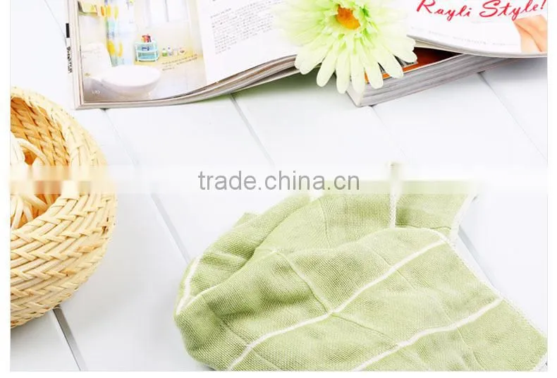 Bamboo glass cleaning cloth
