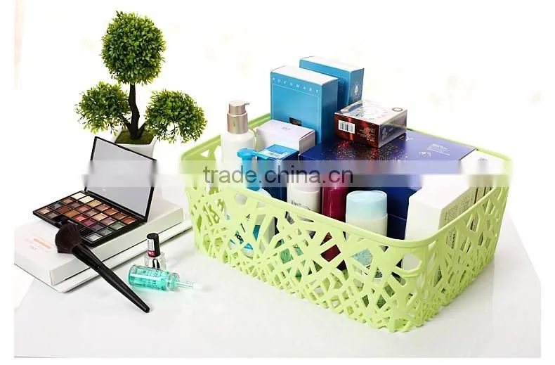 Hollow colorful Storage basket made in china