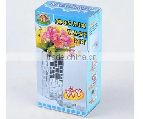 Creative Mosaic Craft Glass Mirror Mosaic Vase For Home Decoration