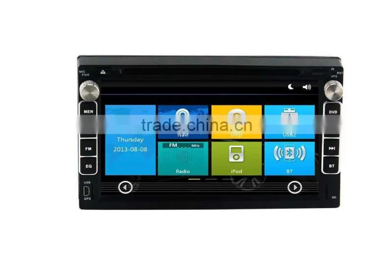 double din car dvd gps for Peugeot 307 with GPS/Bluetooth/Radio/SWC/Digital TV/3G internet/WIFI/ATV/DVR