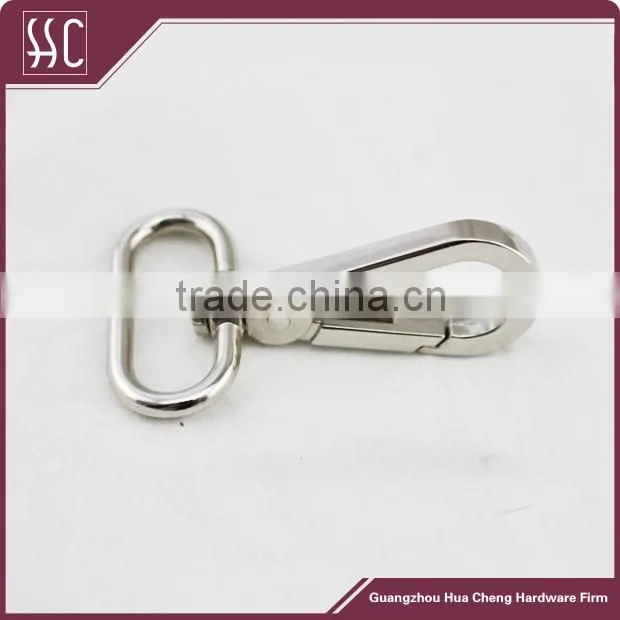 High quality snap hook for bag,metal swivel dog hook, clasp for bag