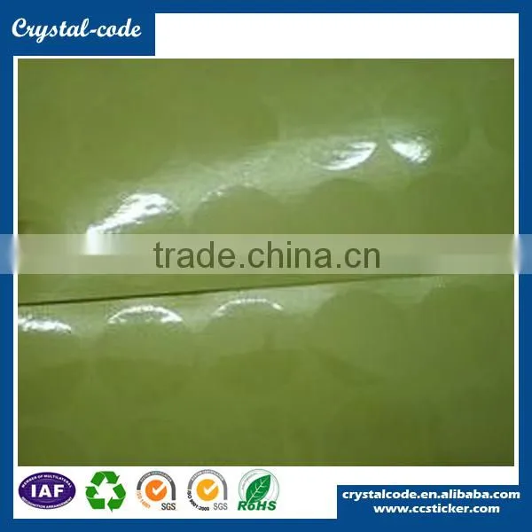 CMYK printing fast delivery water base adhesive die cut thickness water label
