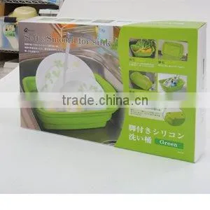 Silicone kitchenware utensils sink dish strainer washing drainer container drink cooking cases silicone with legs 75557