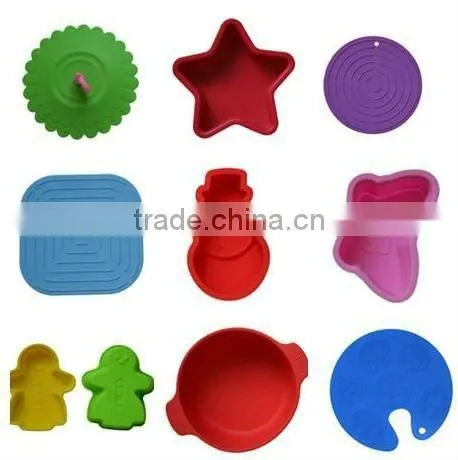 Eco-friendly silicone cake mold