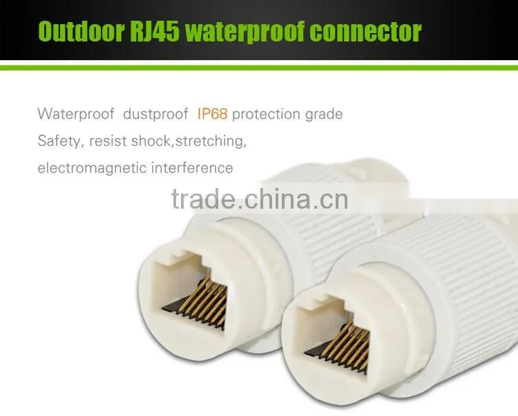 Outdoor sma cat 7 rj45 connector protective jacket types of ROHS certifiacted