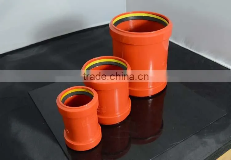 high quality pvc hydraulic fitting with o-ring