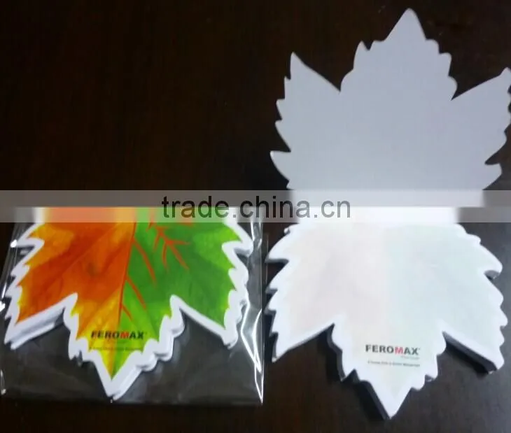 Pirnting Logo Custom shaped notepads with cover