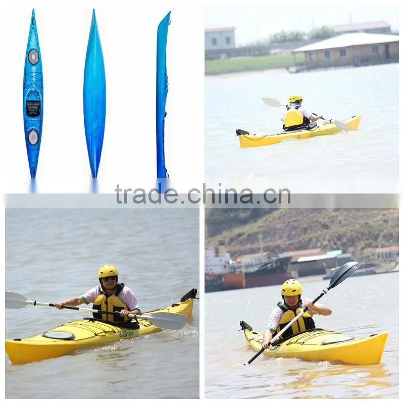 one person single sit in ocean kayak sea kayak