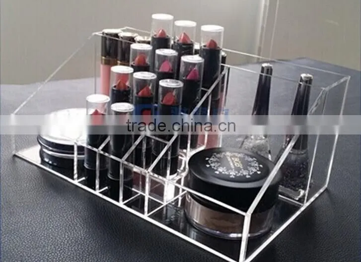 Girl's Plexiglass Storage Box Cosmetic Organizer Tray