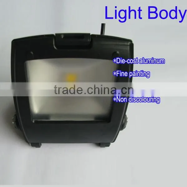 10w warm yellow led flood light for building decoration lighting