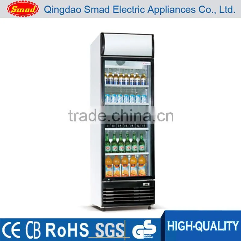Cooling display cabinets vertical beverage exhibitor
