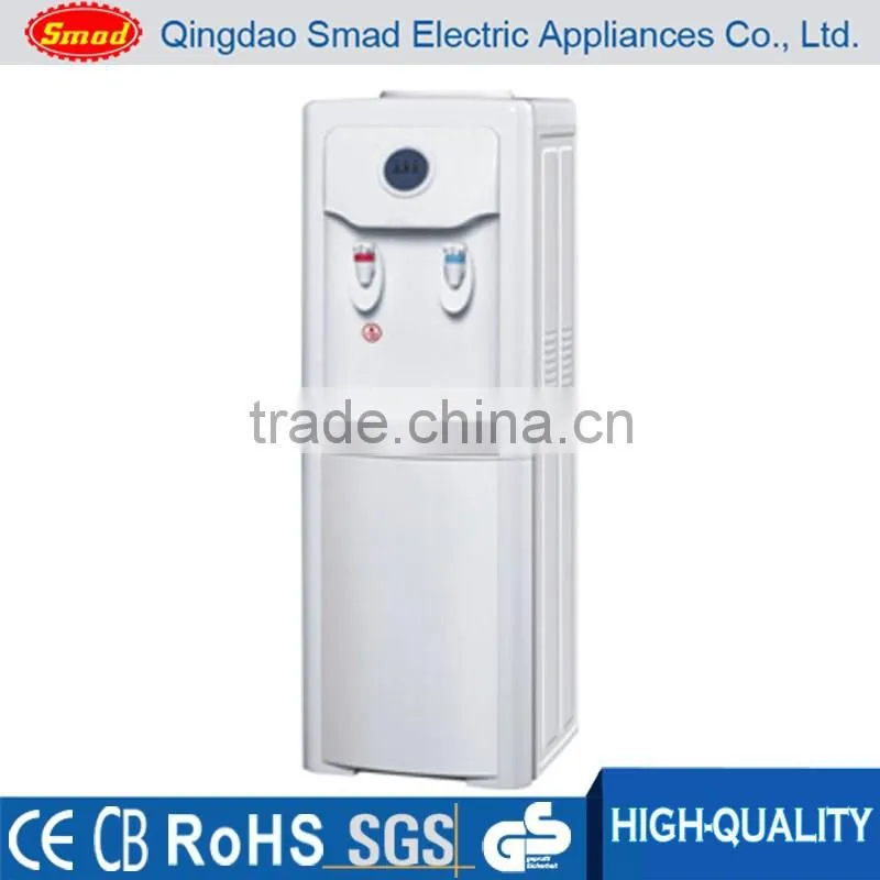 Floor standing compressor water dispenser with cabinet