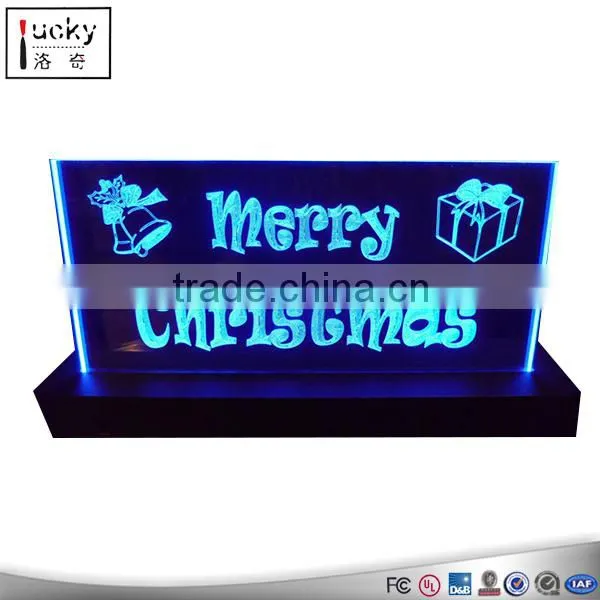 Wi Fi Logo Free Internet Services LED Acrylic Sign Night Light