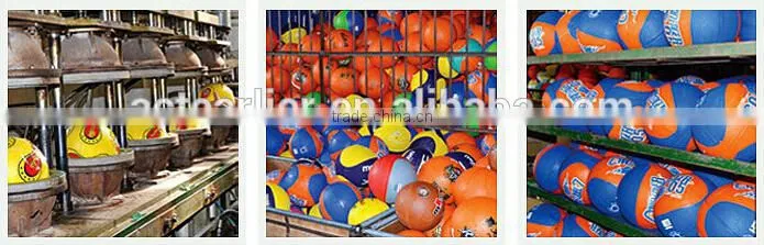 8.5 inch inflatable rubber playground bouncing balls for kids